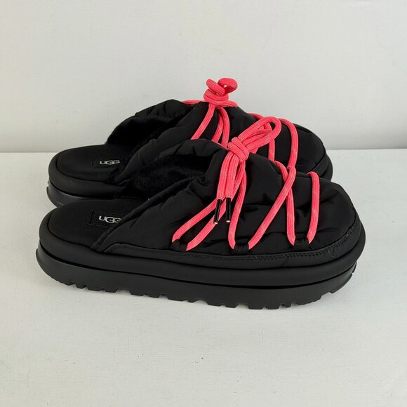 Women's 7 - UGG Spaceslider Tech Slider Platform Black Slippers - 1143951 - Picture 2 of 9